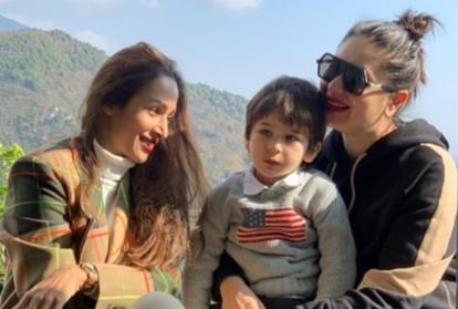 Taimur Ali Khan Doing Pottery With Mother Kareena Kapoor Khan At Dharamshala
