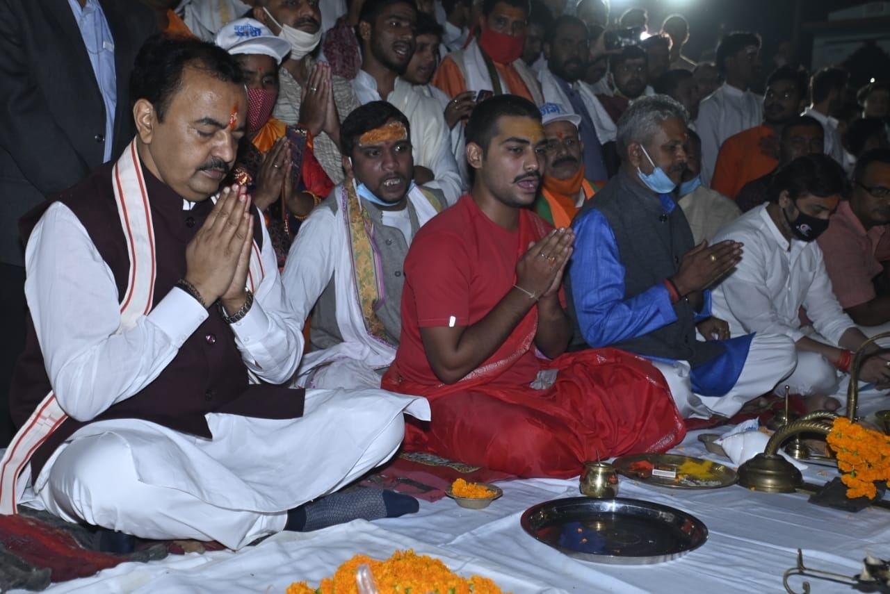 Ram temple will be unique in Ayodhya, Deputy CM said on the inauguration of the building of panchayati apathetic arena