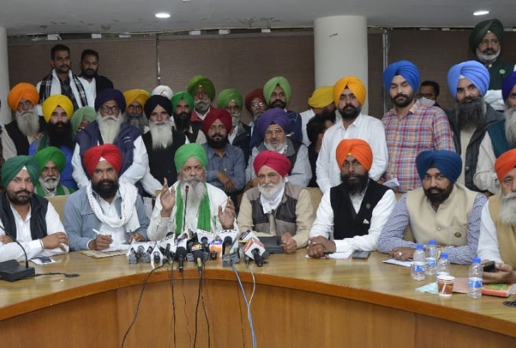 Farmers unions warns Haryana govt regarding Delhi Andolan