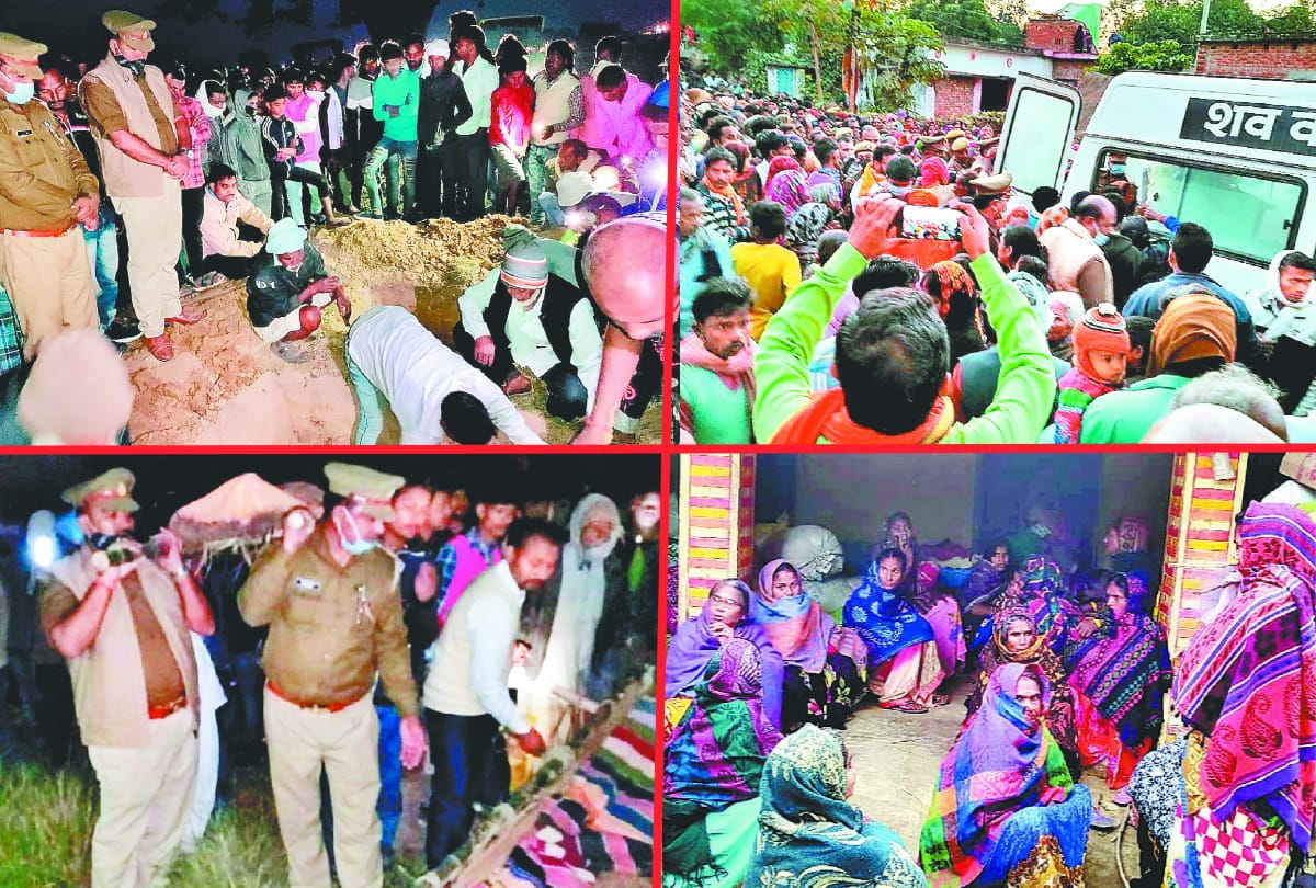 Seven people died from family in accident in siddharthnagar