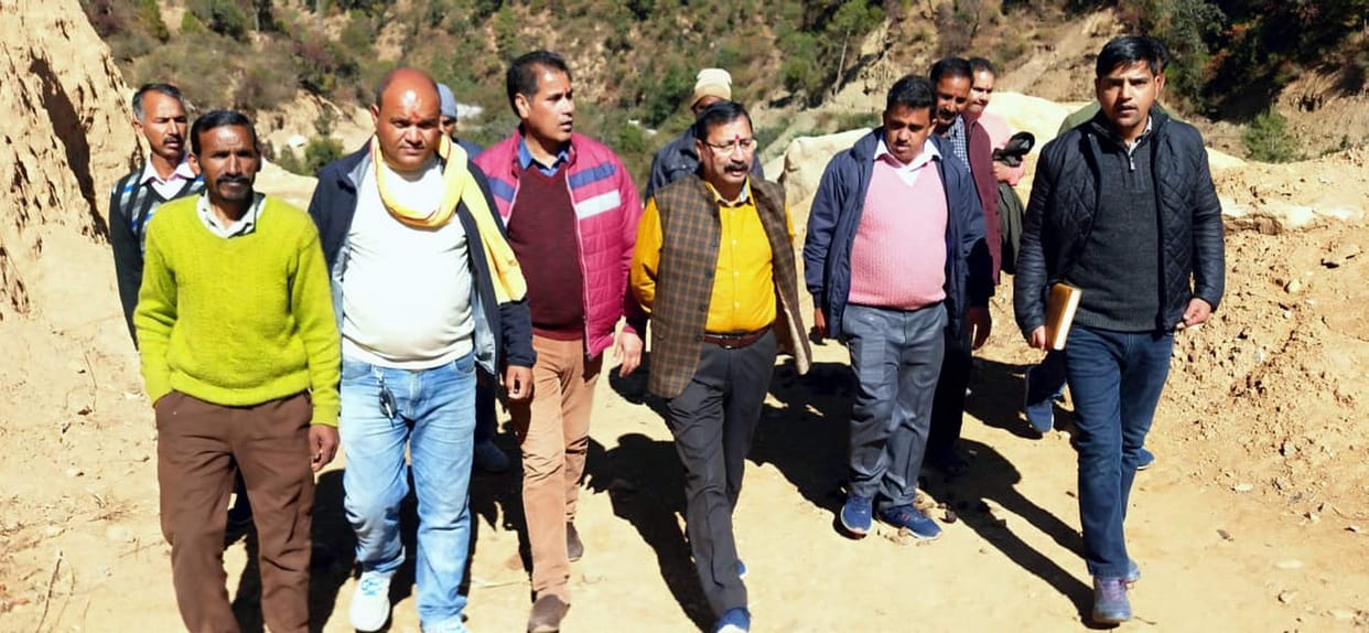 MLA listened to the problems of villagers in Gajana