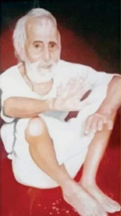 a flower made krishna devotee to sant gayaprasad