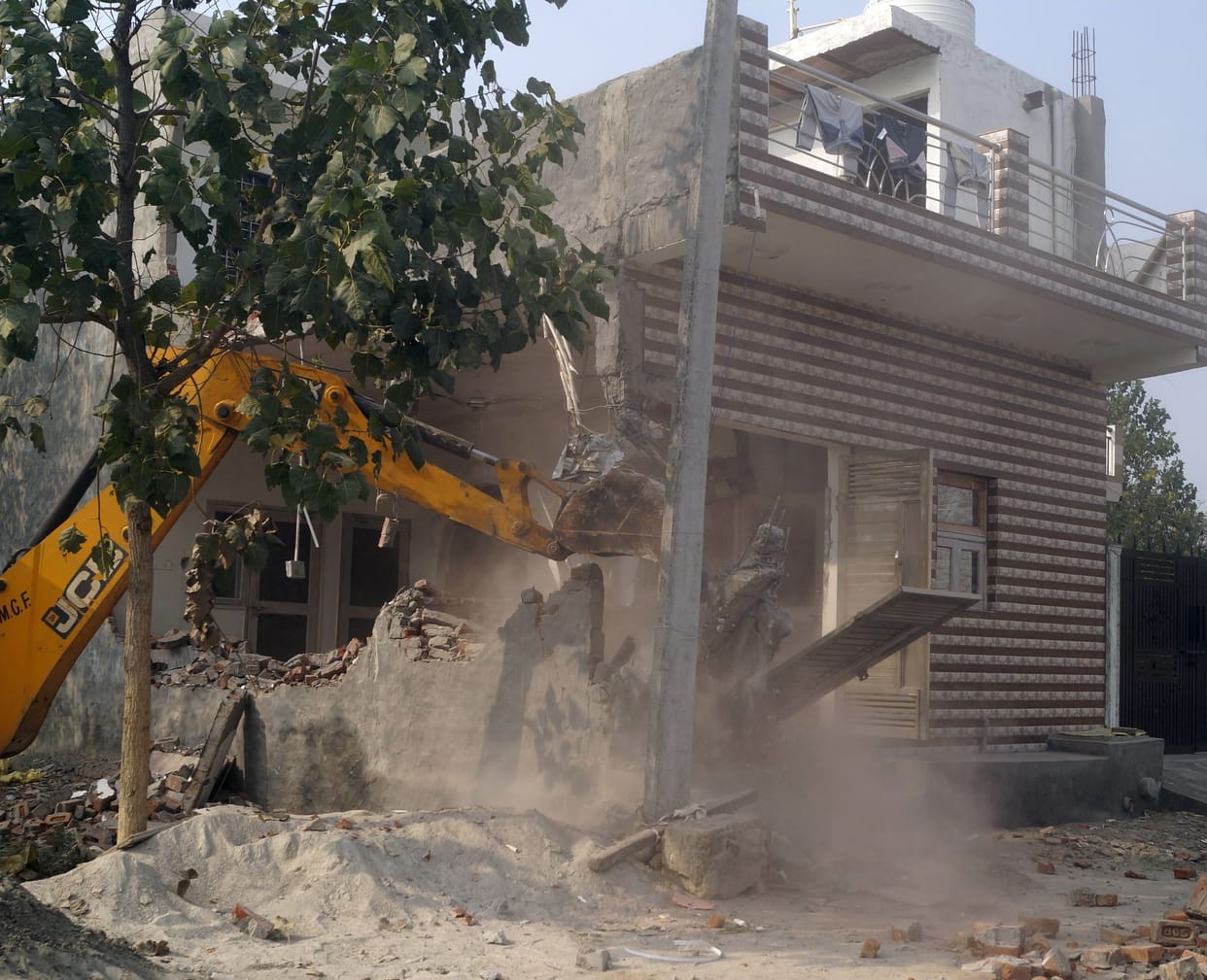 Illegal construction removed from ten acres of Aravali