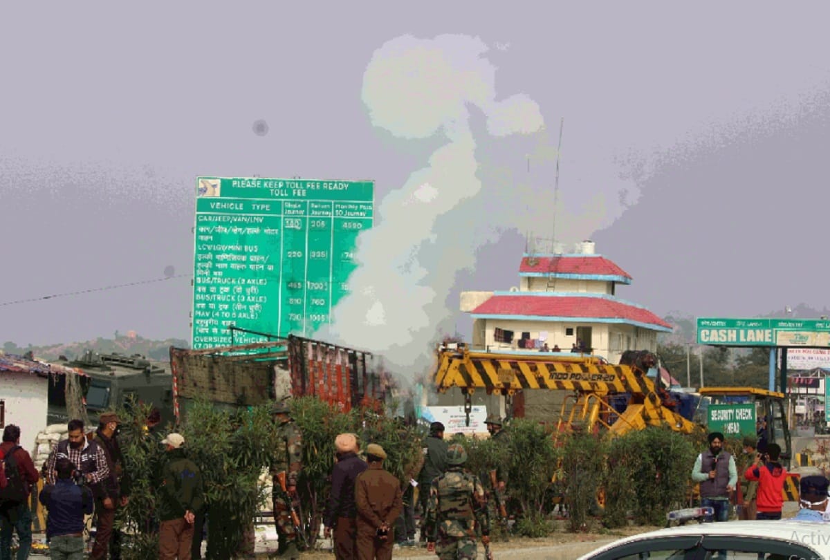 nagrota encounter: how did the four terrorists reach ban toll plaza from Samba sector