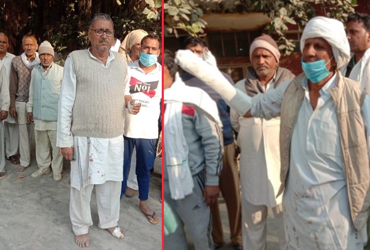 Dispute between haryana and UP farmers in sonipat