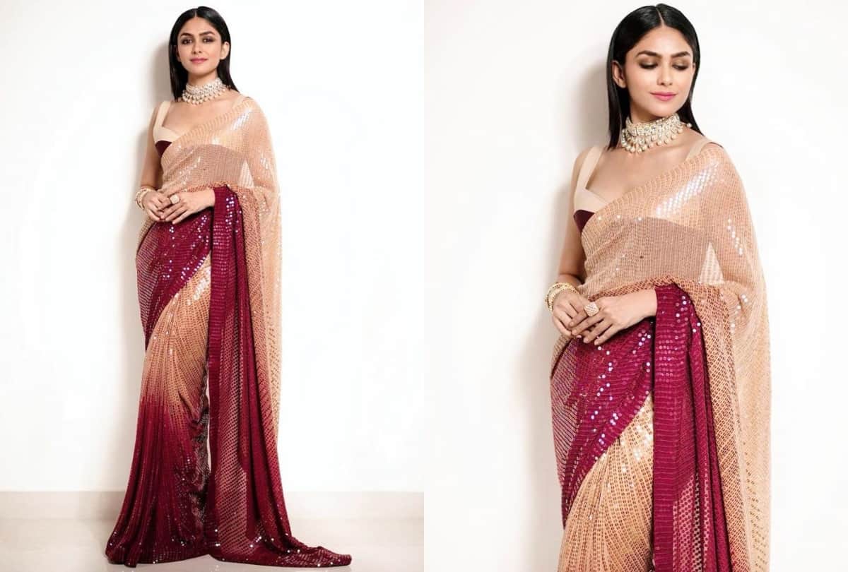malaika arora katrina kaif tamannah bhatia mrunal thakur wear manish malhotra shimmery saree