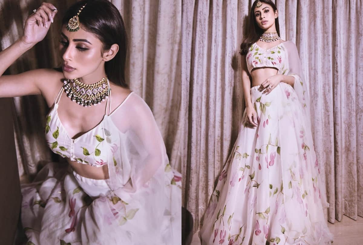 mouni roy black short dress with oversized blazer looking super gorgeous