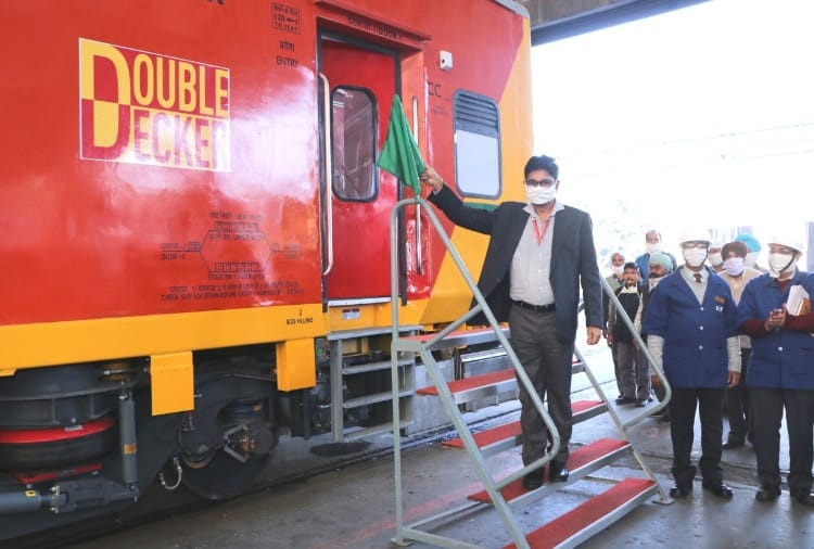 Kapurthala RCF design new three floor double decker coach
