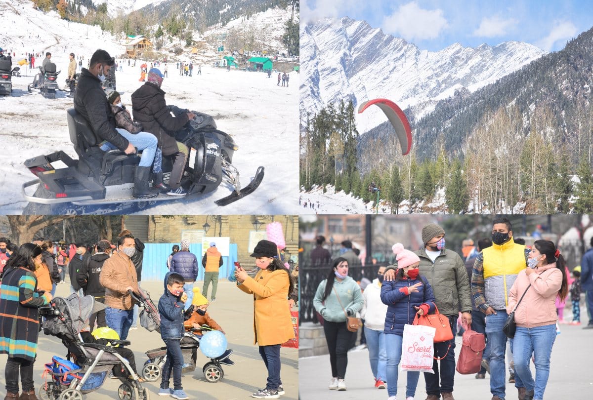 Himachal snowfall increases tourism business by 30 percent