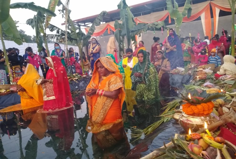 Chhath puja 2020 in uttarakhand Celebration Photos