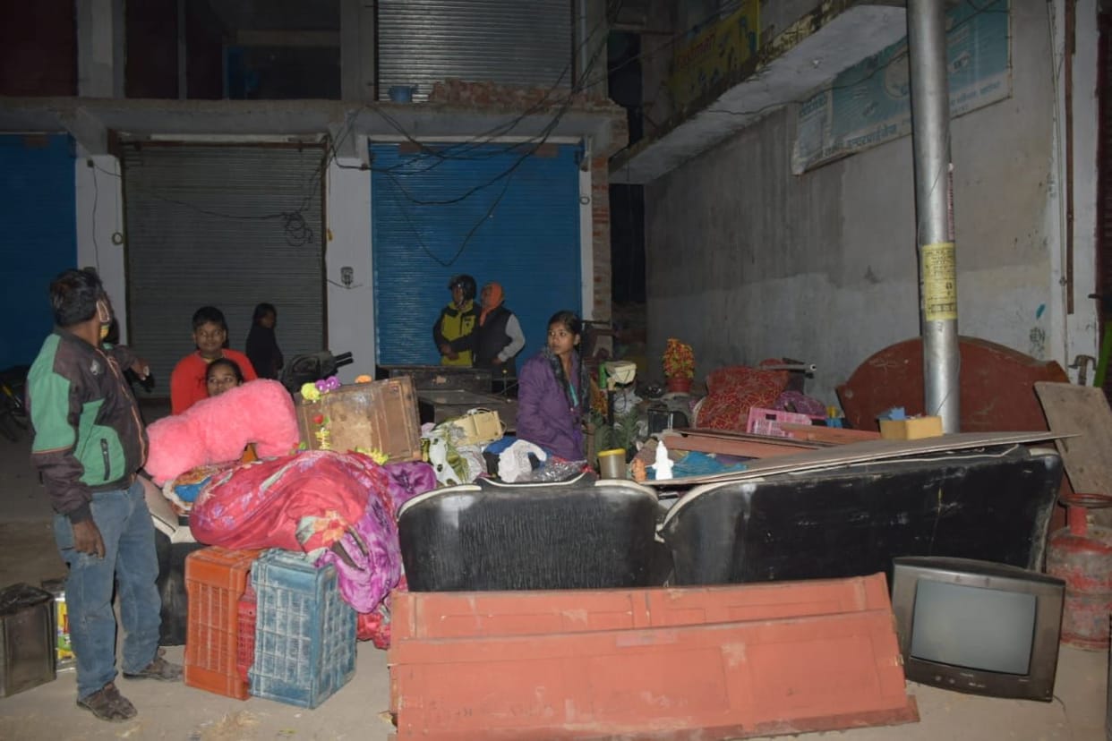 JCB thundered on late night encroachment in Khatima due to strictness of High Court