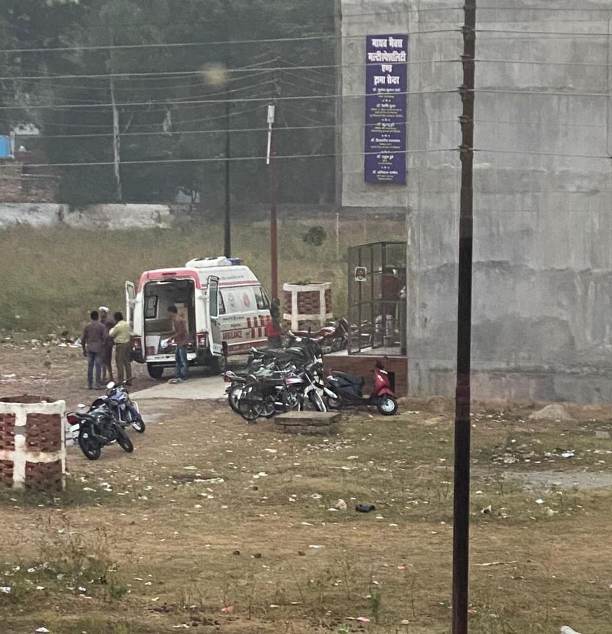 Government ambulance arrived again after landing patient in nursing home