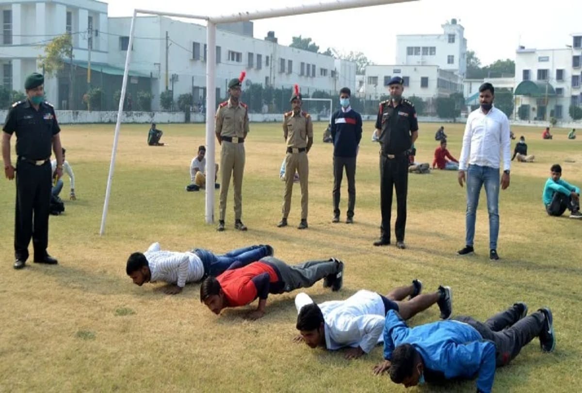 NCC cadets learned the nuances of military training