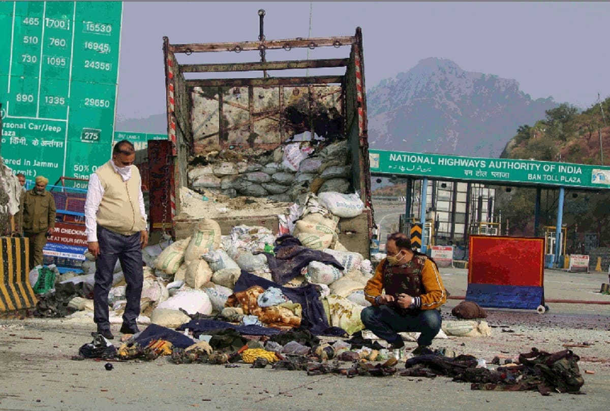 Encounter In Nagrota Jammu 180-minute operation 4 terrorists killed see photos