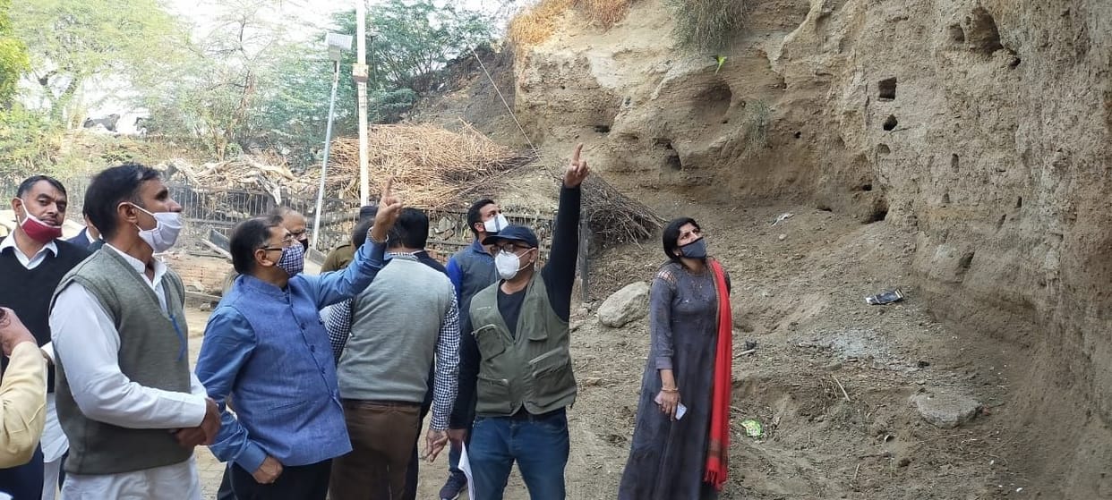 Tarun vijay inspection Rakhigarhi