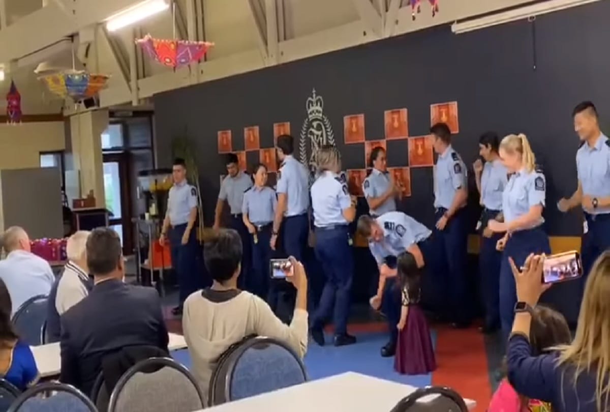New Zealand Police dance on bollywood songs video goes  viral