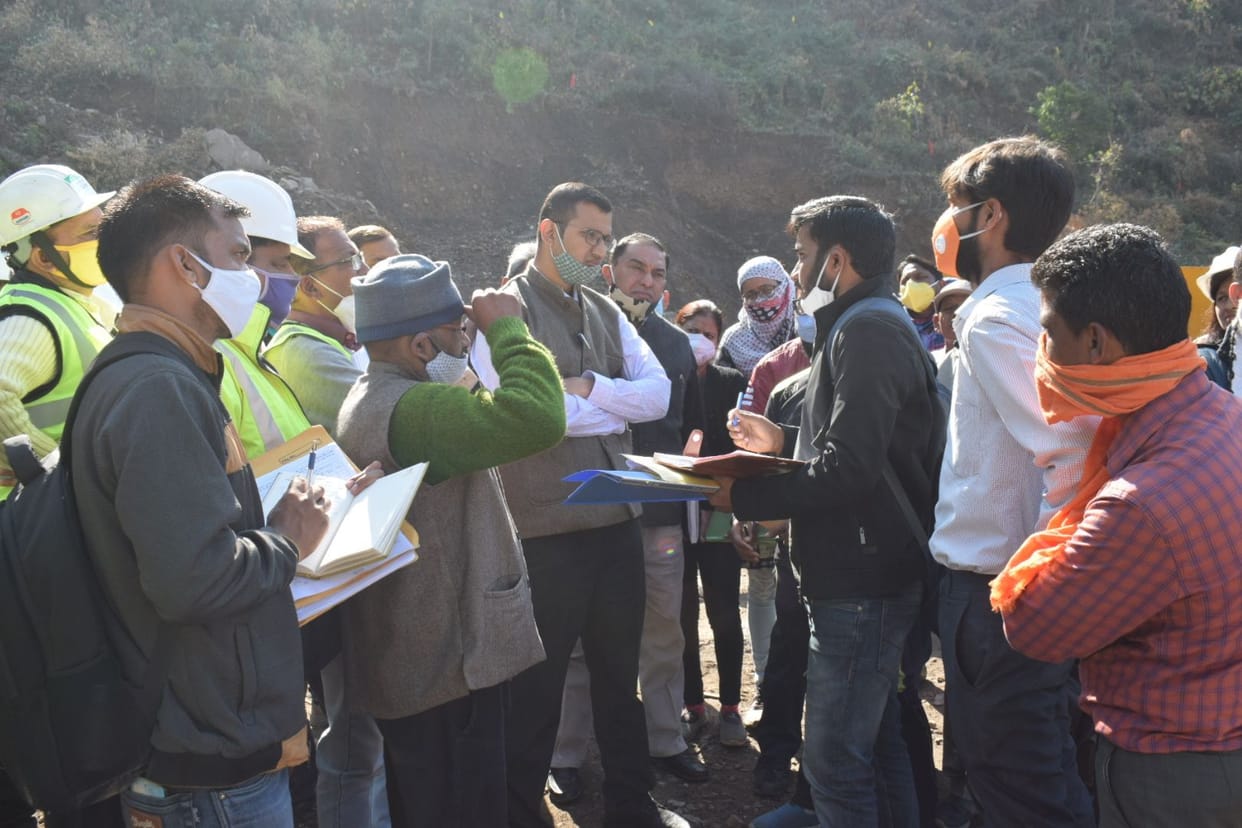 Project affected told DM to reach inspection