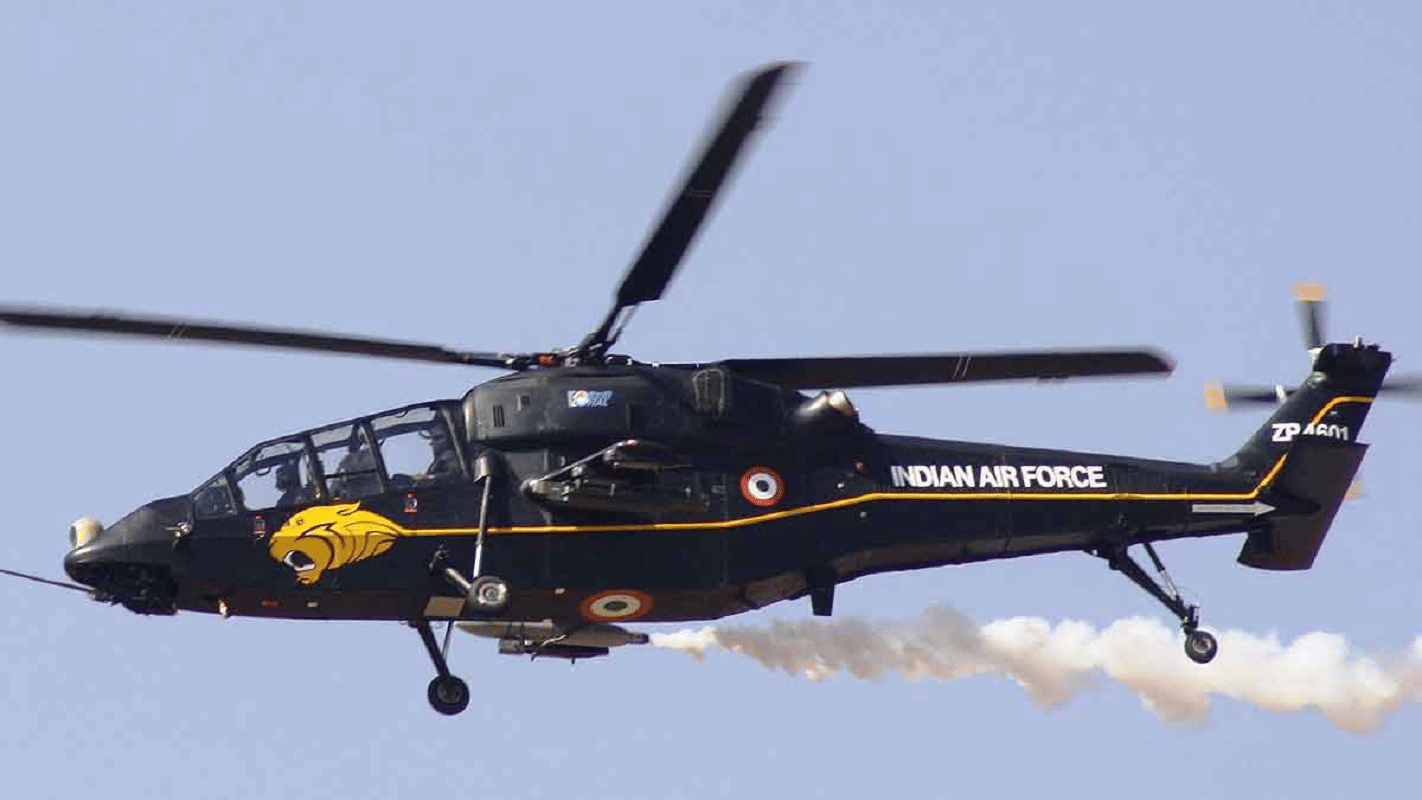 Indian Air Force Chief Rakesh Kumar Singh Bhadauria took a sortie in the indigenous Light Combat Helicopter LCH in Bengaluru