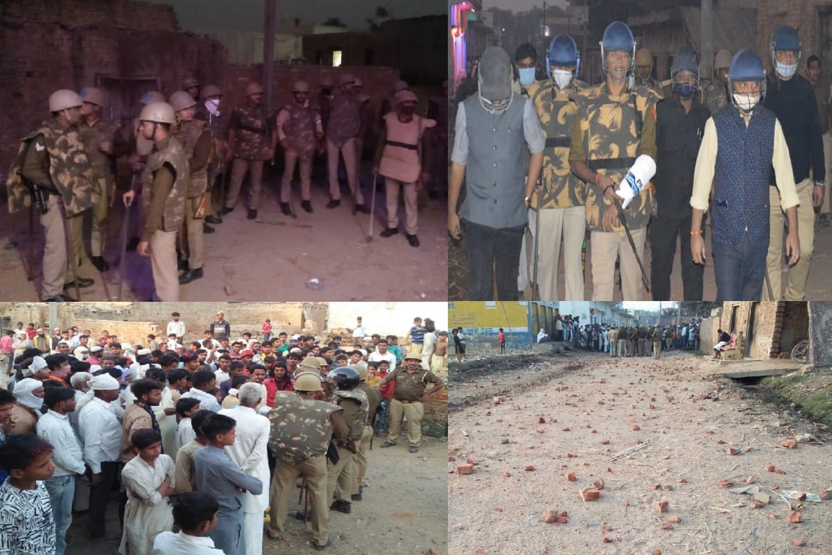 Firing between two sides occurred in Sardhana of Meerut and many people including policemen