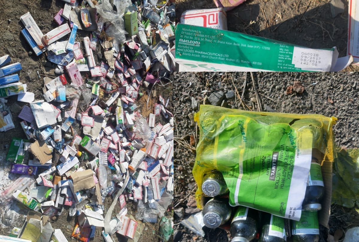 expiry medicines on road near TB Hospital Chamba