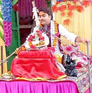 Life will be blissful on the assimilation of Bhagwat Katha