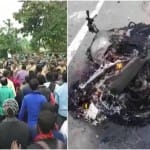 ब्रू शरणार्थियों के पुनर्वास का विरोध करते प्रदर्शनकारी