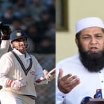चेन्नई टेस्ट के दौरान सौरव और दाईं ओर इंजमाम