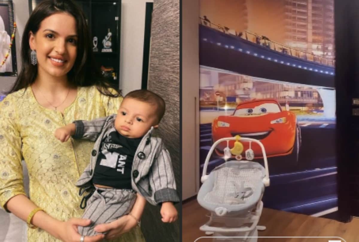 Hardik pandya and Natasa Stankovic son agastya cars themed room here look