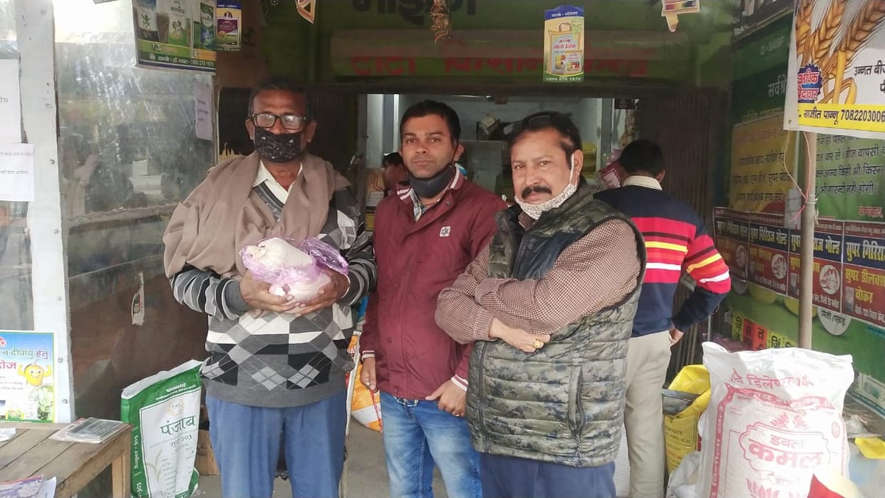 Sampling at seed shops caused chaos among shoppers