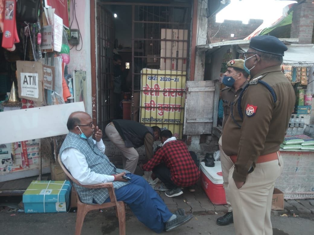 Liquor shops raided, 33 samples taken