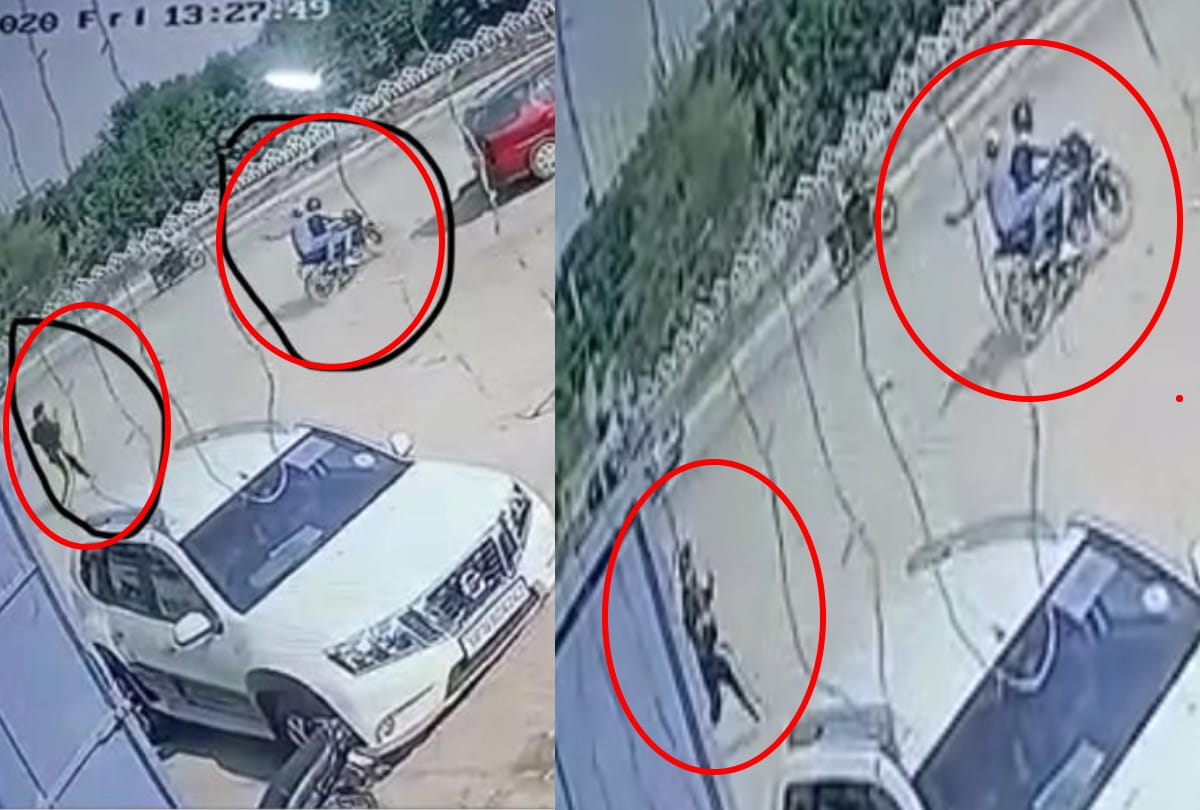 Greater noida crooks looted chain worth rupees two lakh fifty thousand cctv capture full incident