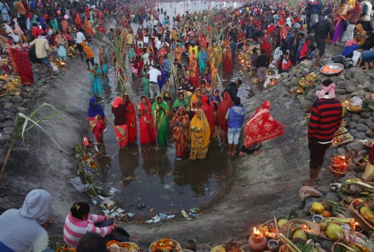 Chhath puja 2020 in chandigarh