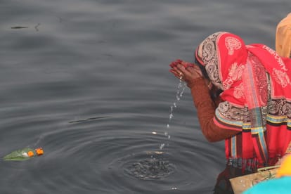 Chhath Puja: one feet less water at Ganga Ghat in Patna; If you go to ghat then read this new of preparations
