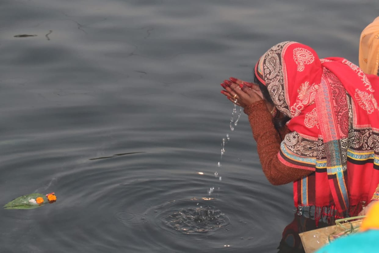 Chhath puja 2020 in uttarakhand : Chhath puja Celebration in Photos