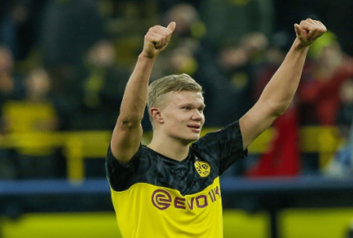 Borussia Dortmund striker Erling haaland won the 2020 Golden Boy Award
