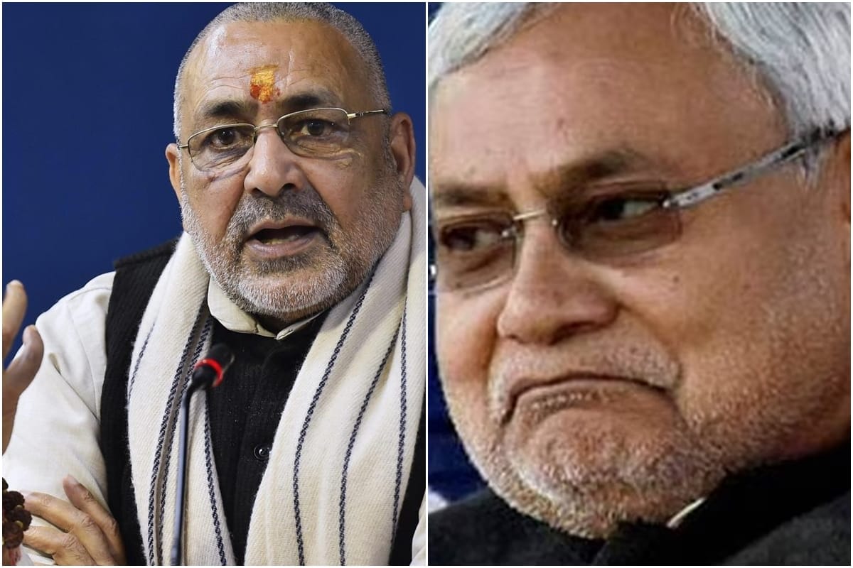 Giriraj Singh reminds RJD supremo Lalu Prasad Yadav old tweet Snake has entered your house