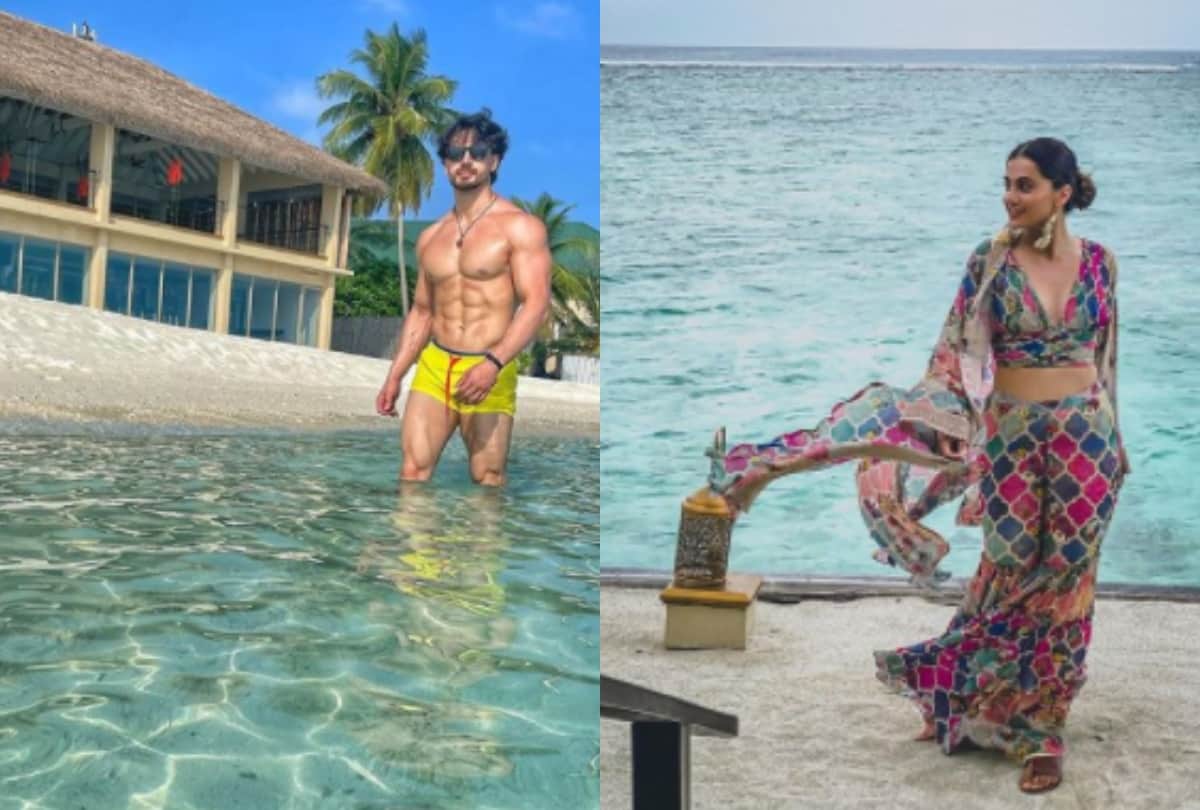 Bollywood celebrities enjoying vacation in Maldives