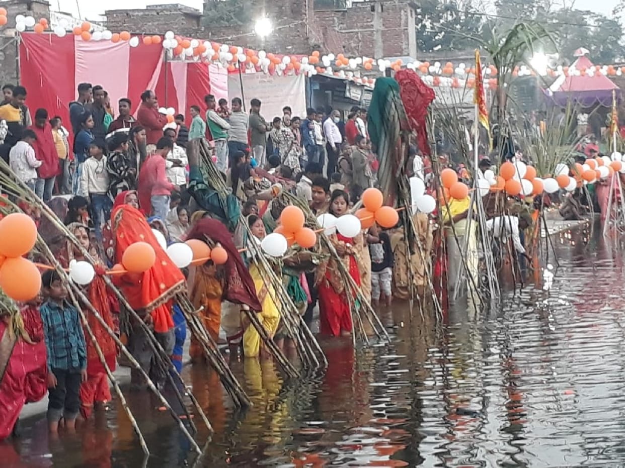 The ghats in rural areas are full of faith