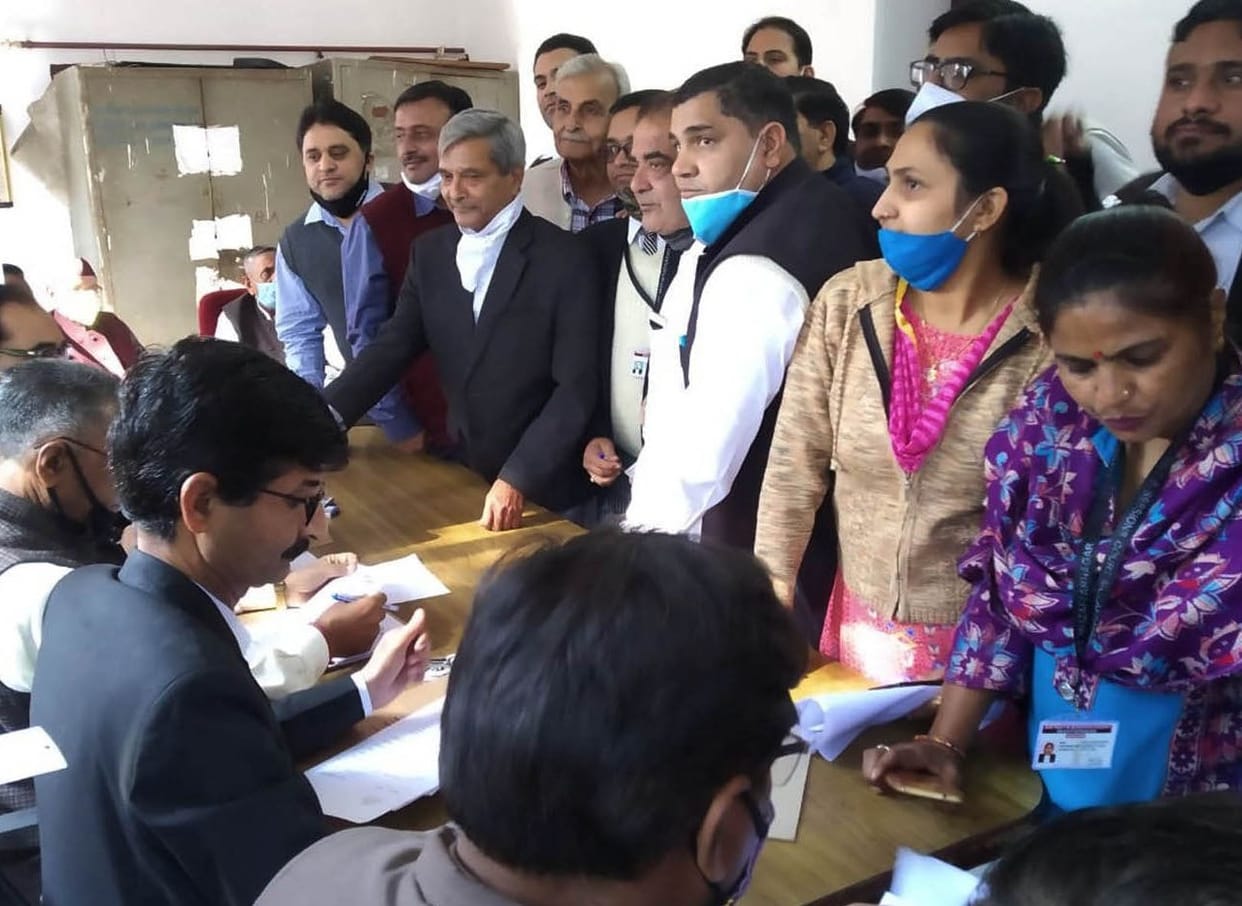 Five nominations filed for the post of president
