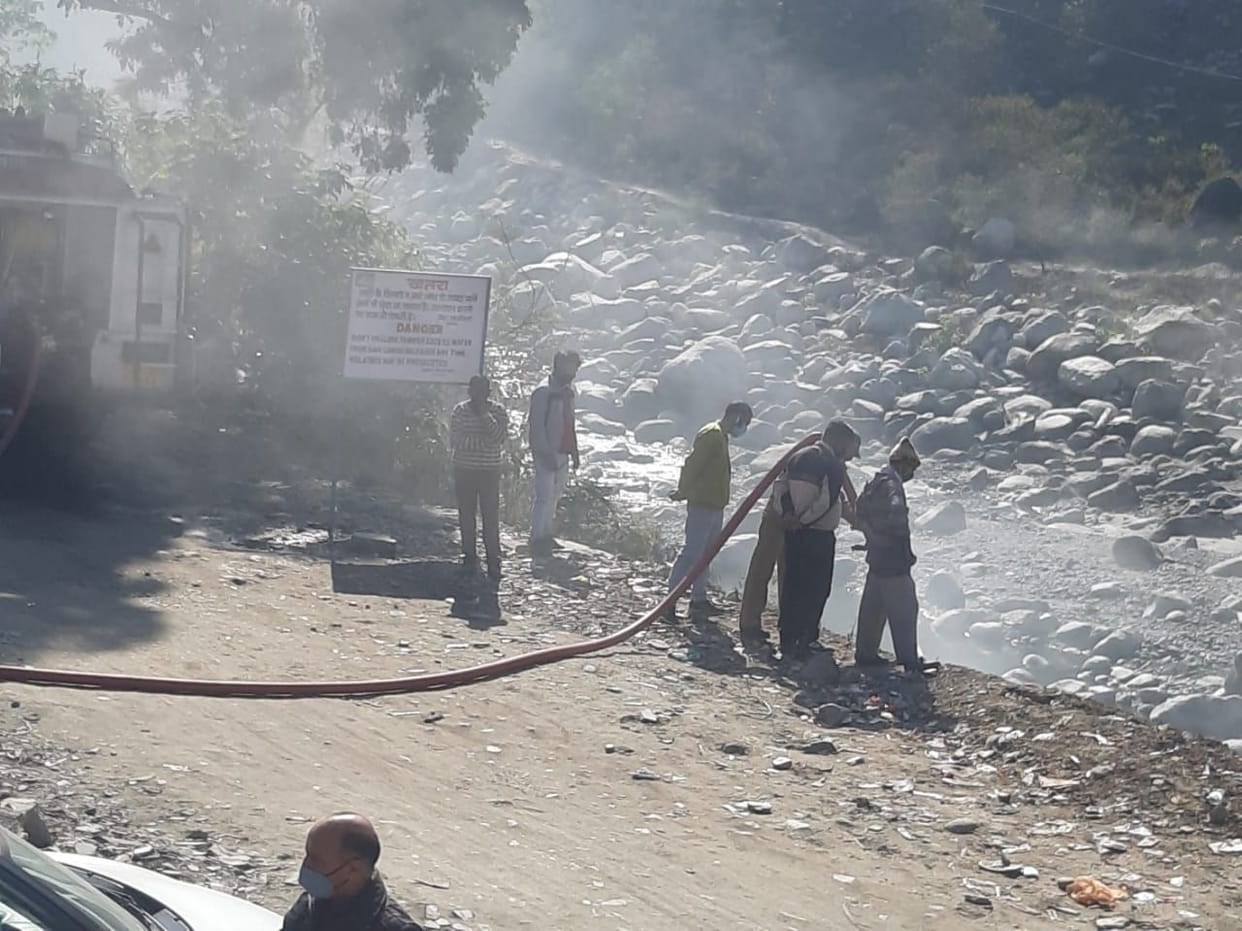 fire case in chamba sheetla bridge chamba