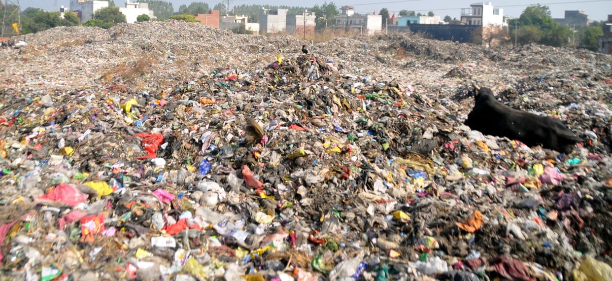 Millions of tonnes of dump dump, awaiting disposal