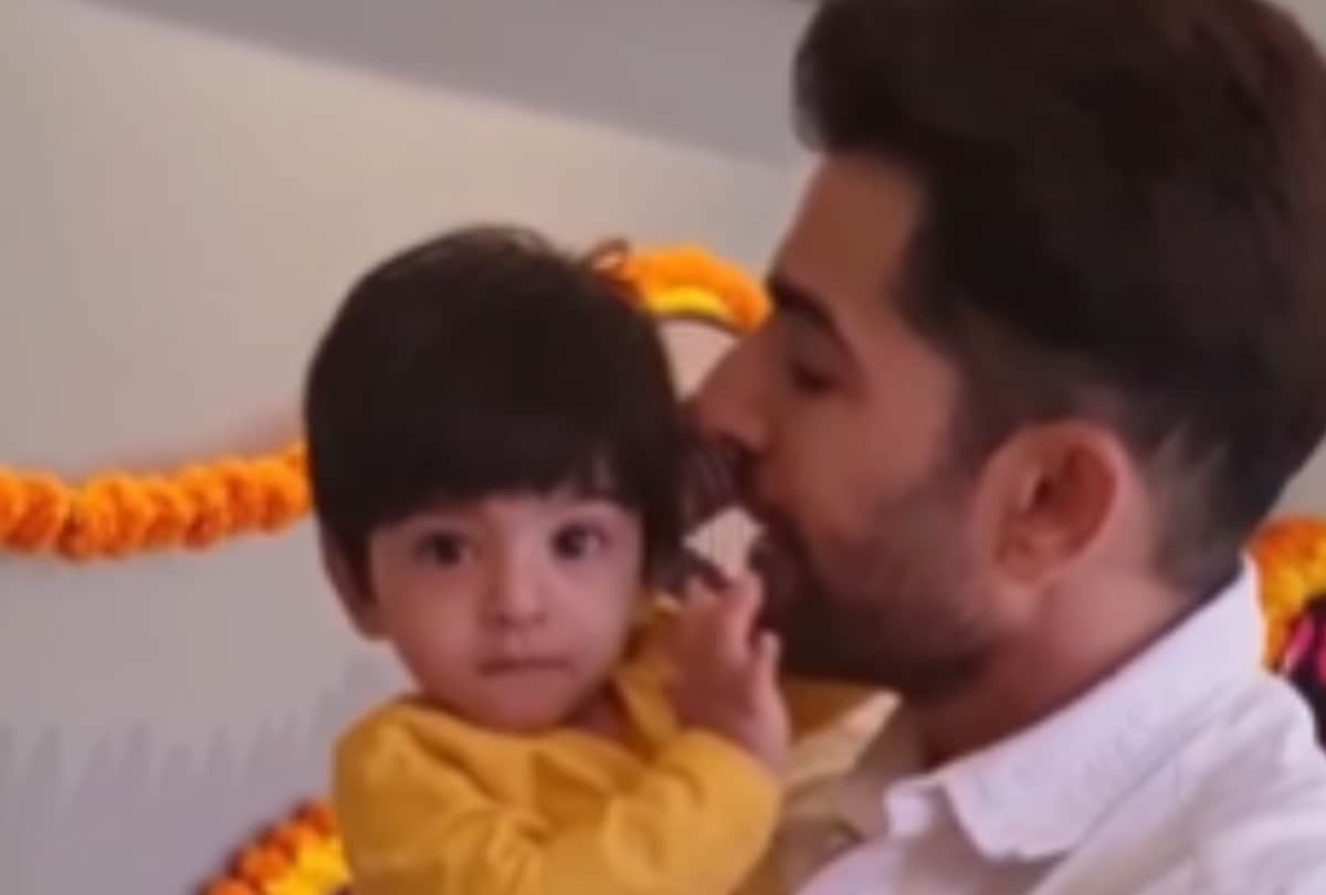 Mahhi Vij And Jay Bhanushali Share Daughter Tara Bhanushali Mundan Look