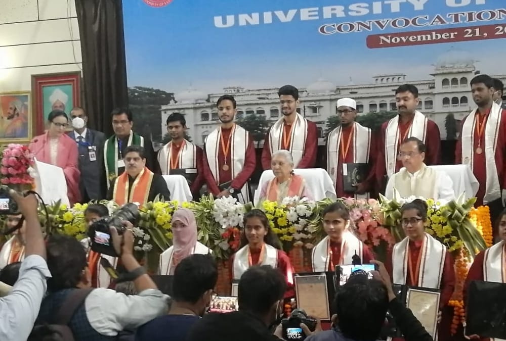 Convocation day of Lucknow University today