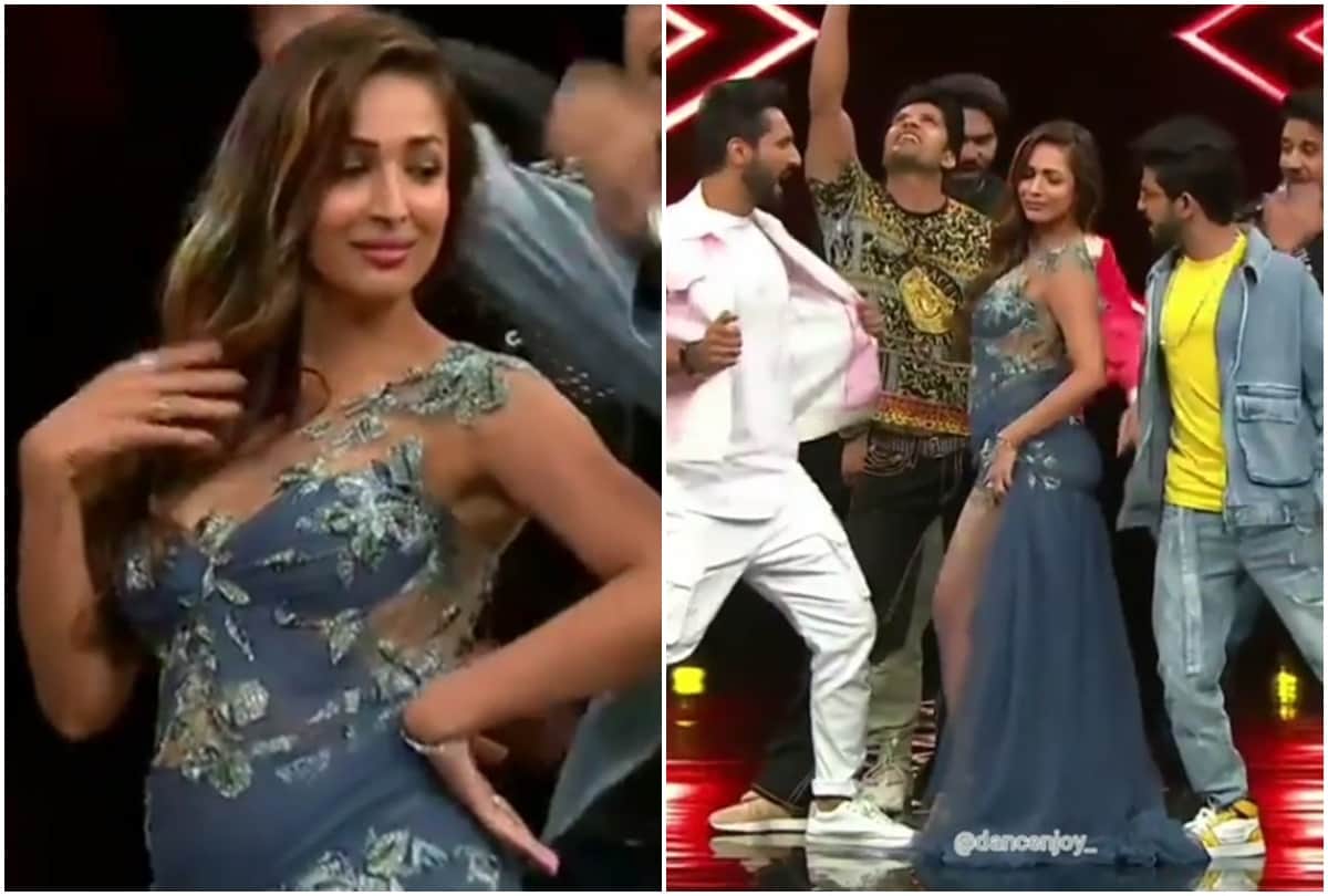 Malaika Arora viral dance video on Arjun Kapoor song Hua Chokra Jawaan with Punit Pathak and Salman Yusuff Khan