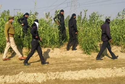 पठानकोट में सर्च ऑपरेशन।