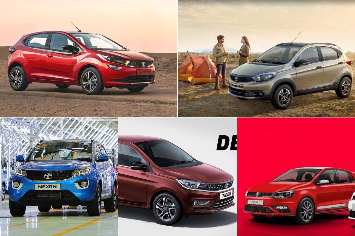 Tata altroz to tata nexon to tata tiago to volkswagen polo to tata tigor here are five safest cars under 8 lakh rupees in India