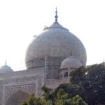ताजमहल पर चलता संरक्षण का कार्य
