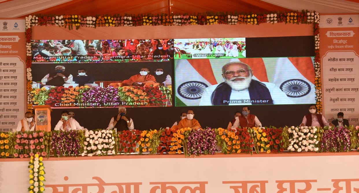 Work on special schemes in tribal areas: PM