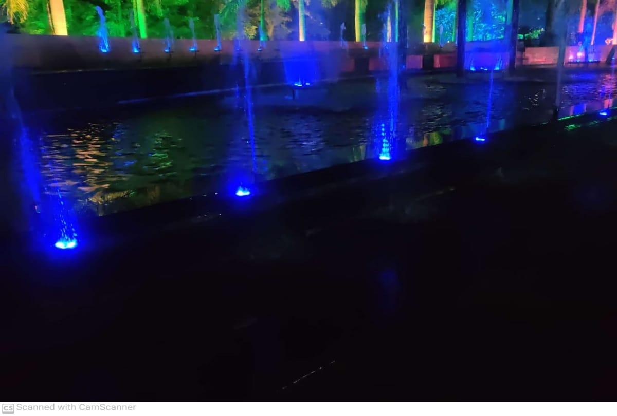 Noida supports UNICEF Go Blue campaign lights up in blue colour 
