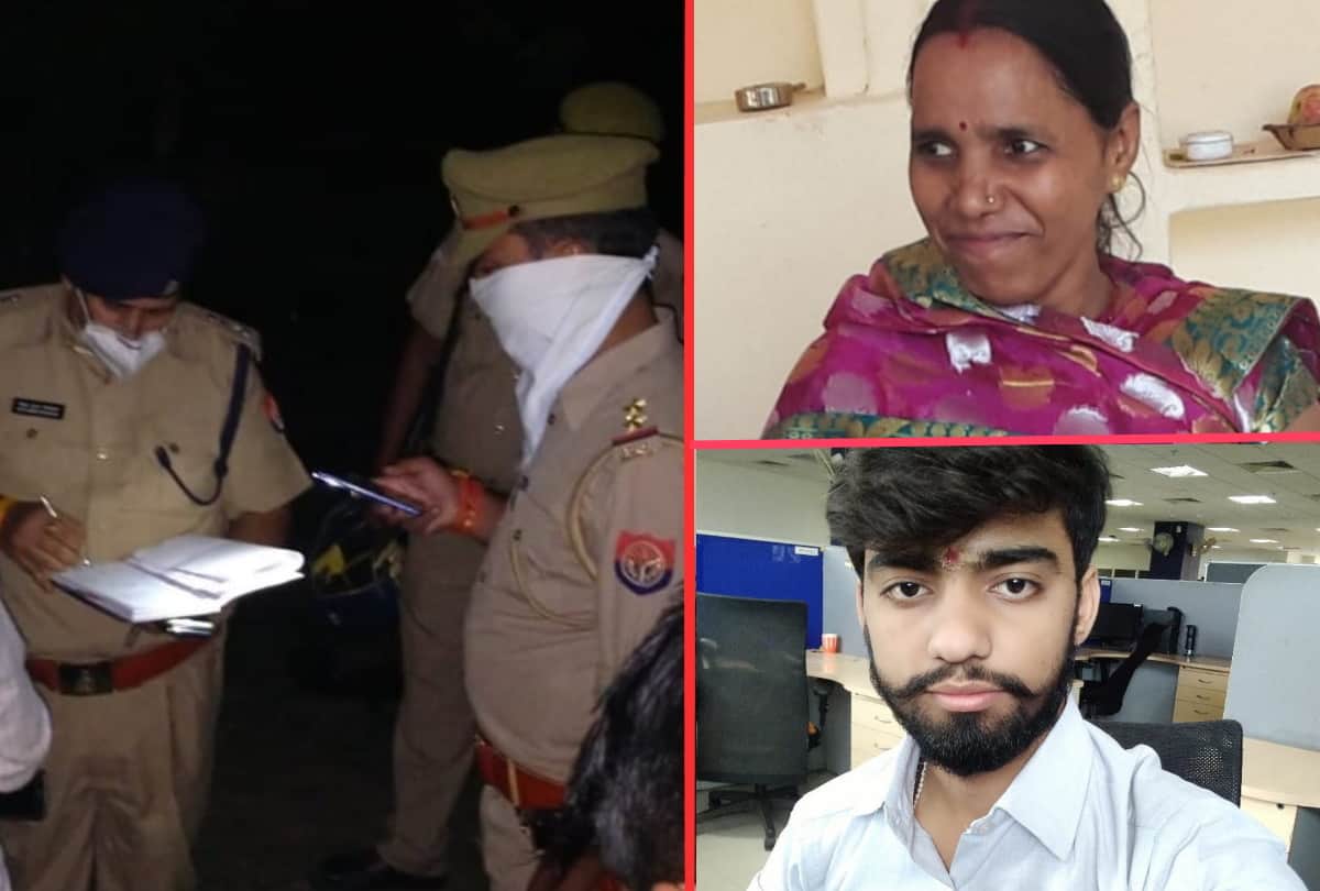 heinous crime story of son and mother killed by relatives in Gorakhpur double murder case